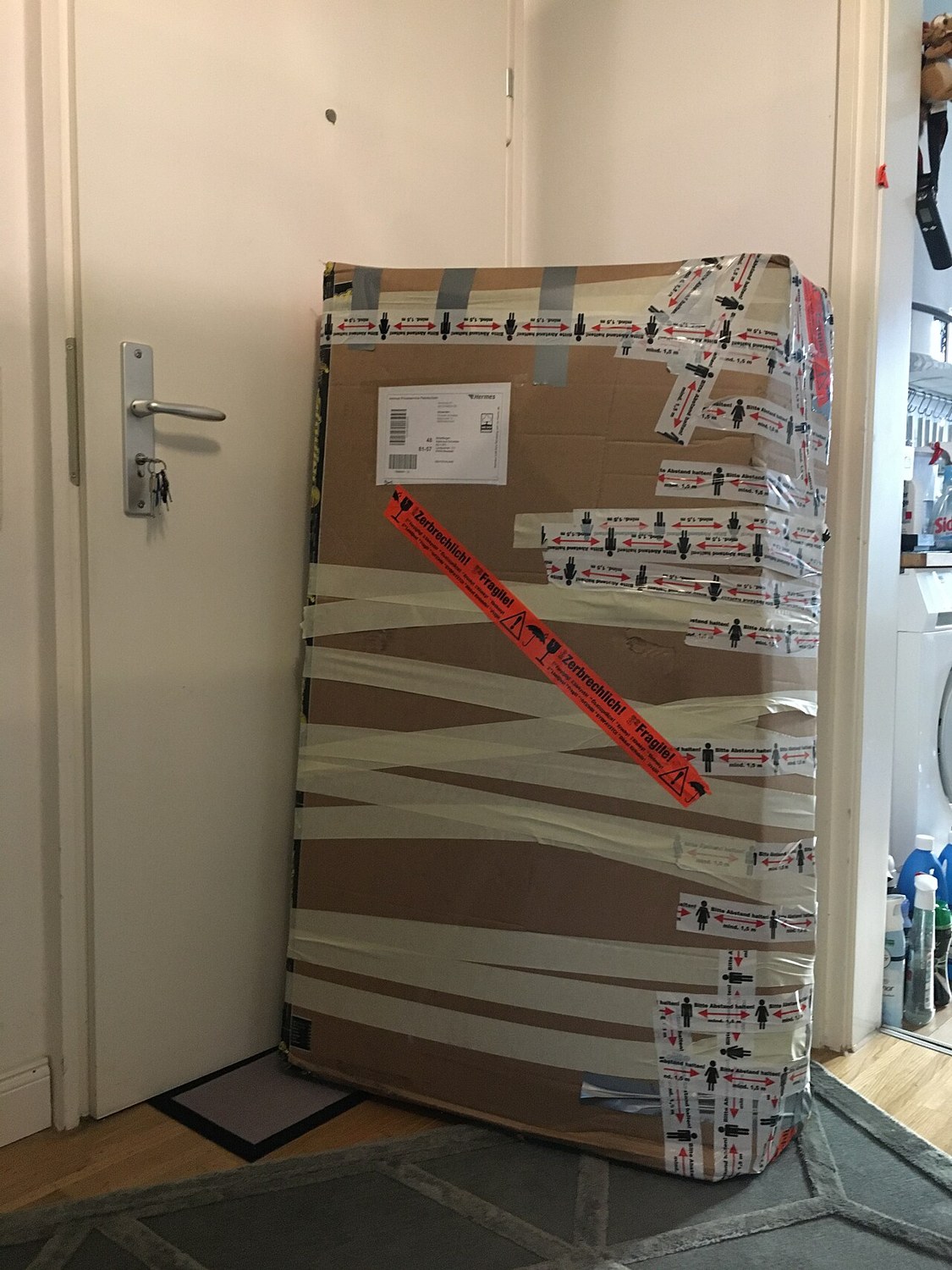 Rücksendung vorbereiten: Teile, Daten und Verpackung